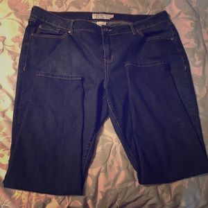 Torrid Curvy Skinny jeans size 22 reg dark wash